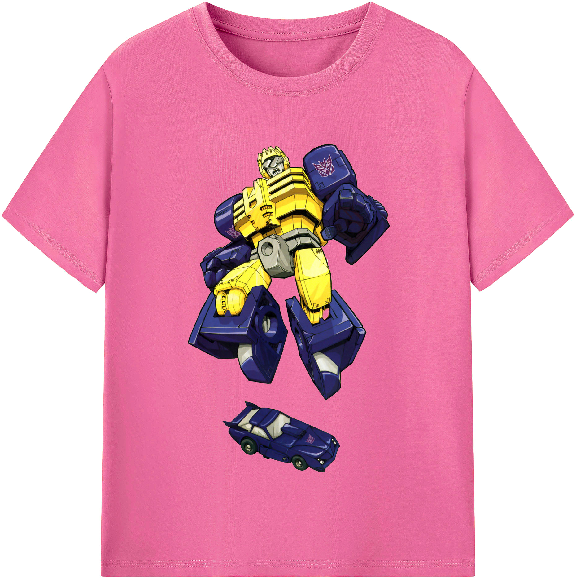 （画像用）  レディースカジュアルプリントTシャツ（綿100％）